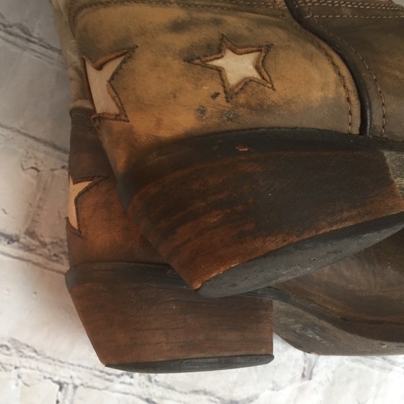 LAREDO STARS & STRIPES COWBOY PATRIOTIC BOOTS 9 - Picture 12 of 14